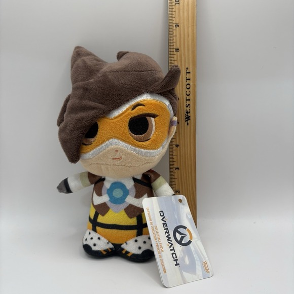 Funko Pop Supercute Plush Overwatch Tracer 6" toy Plushie Blizzcon Blizzard - Picture 2 of 6